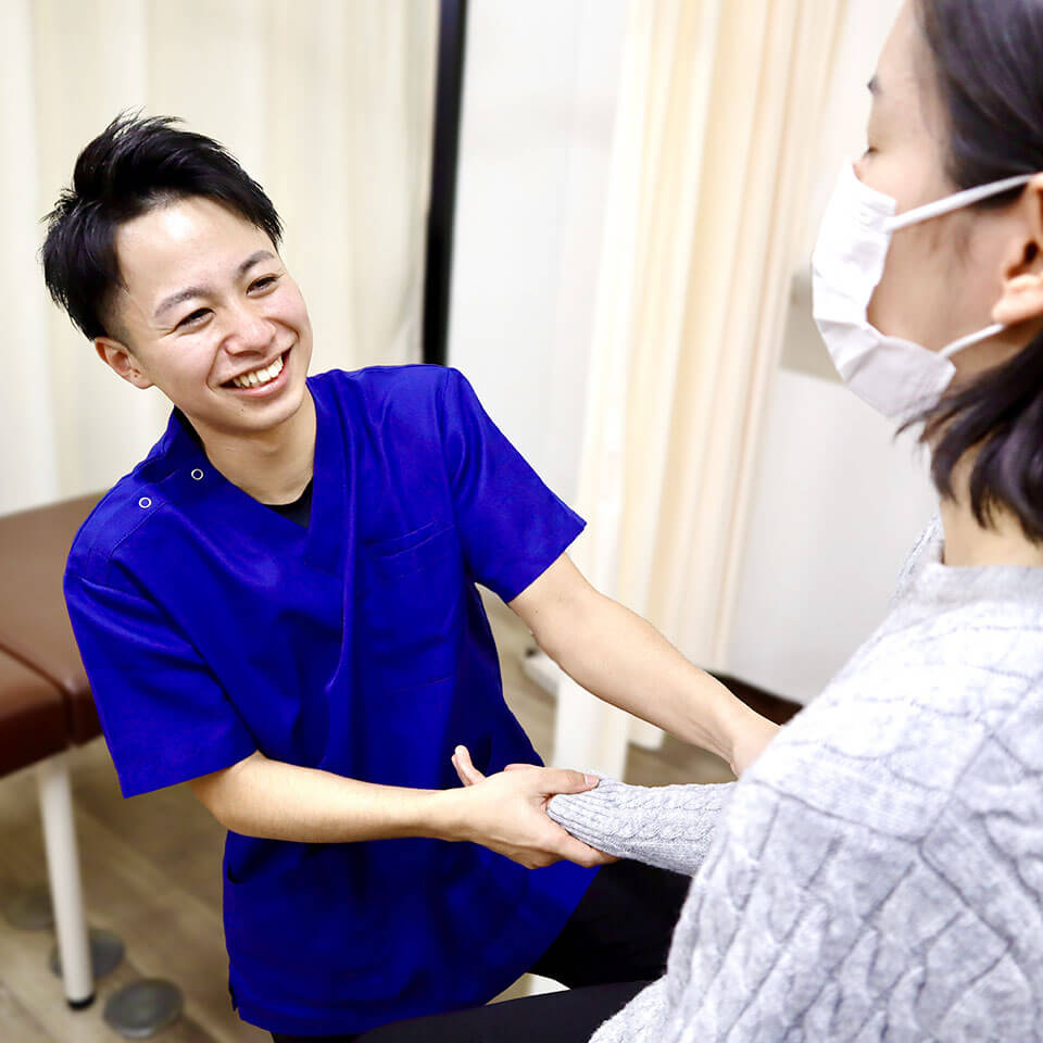 ヘルニア・坐骨神経痛・脊柱管狭窄症施術イメージ